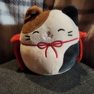 Squishmallows Vampire Cat Brown and Black Stuffed Animal 4 Inch